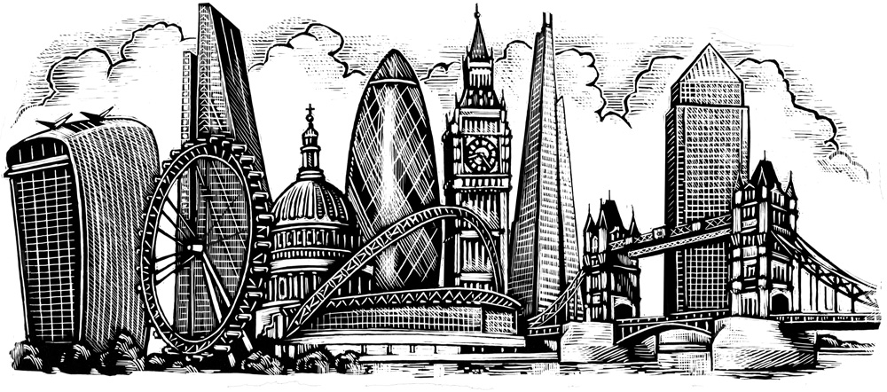 Brian Gallagher London Skyline