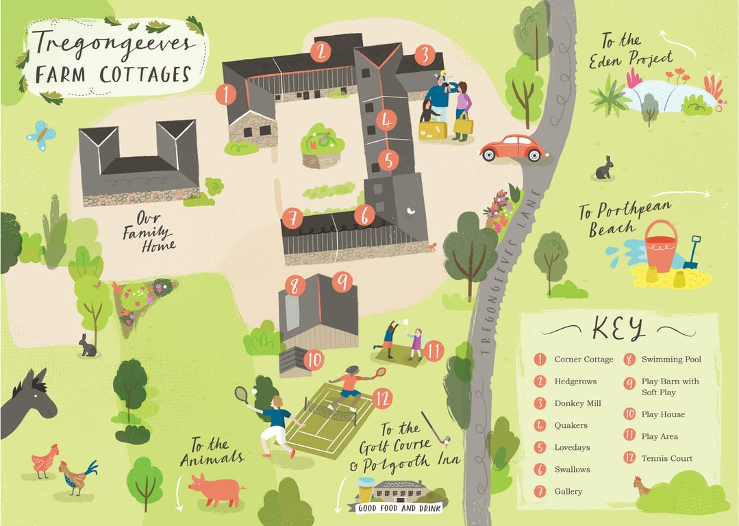 Elly Jahnz Tregongeeves Farm Cottages
