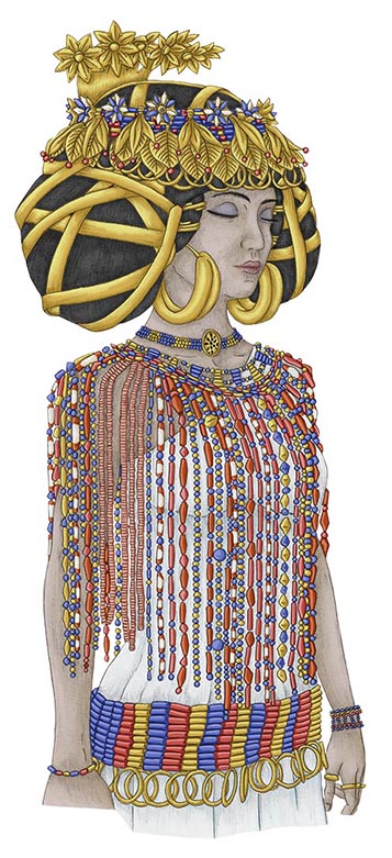 Vicki Herring Queen Puabi