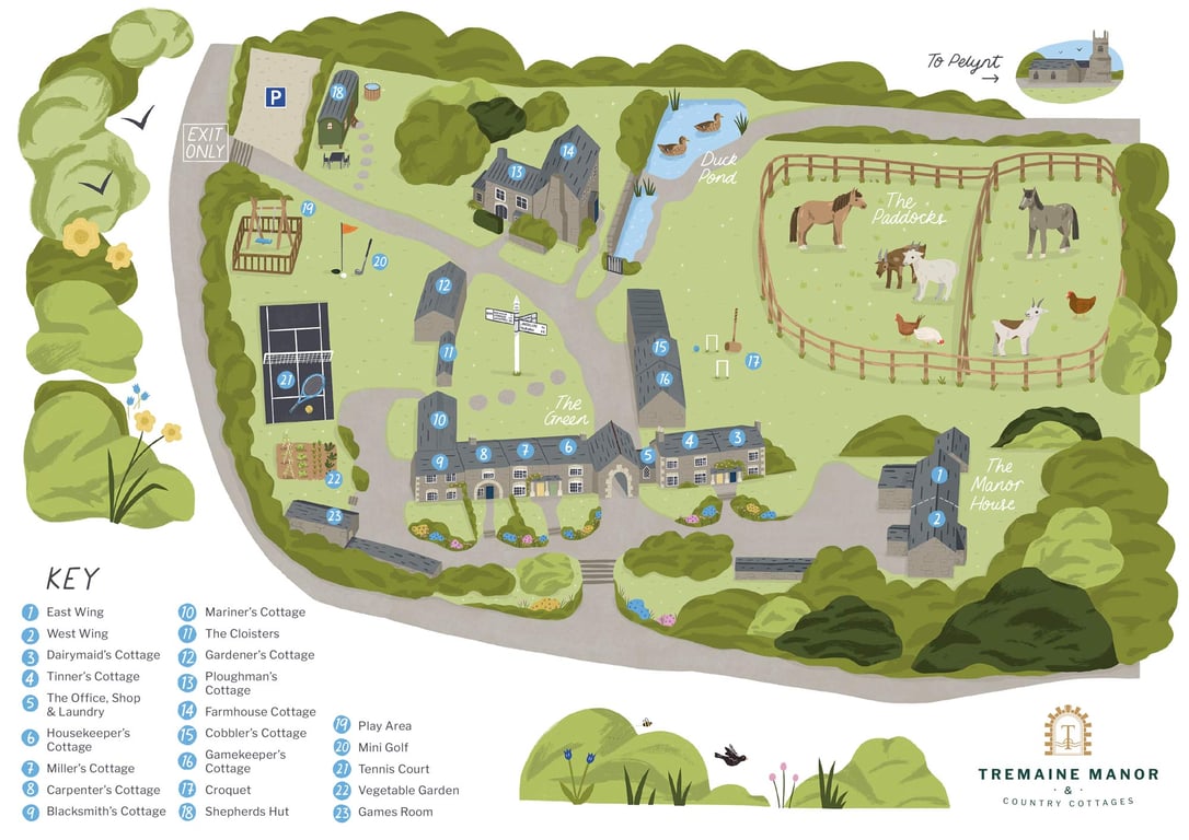 Elly Jahnz Tremaine Map