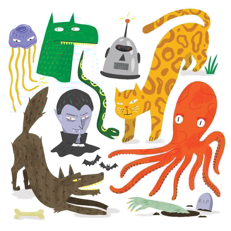 Elly Jahnz Various Beasties