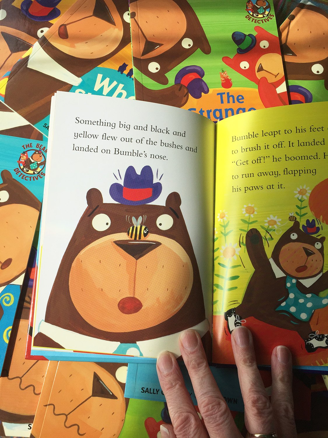 Jo Brown Bear Detectives series, published by Orchard Books