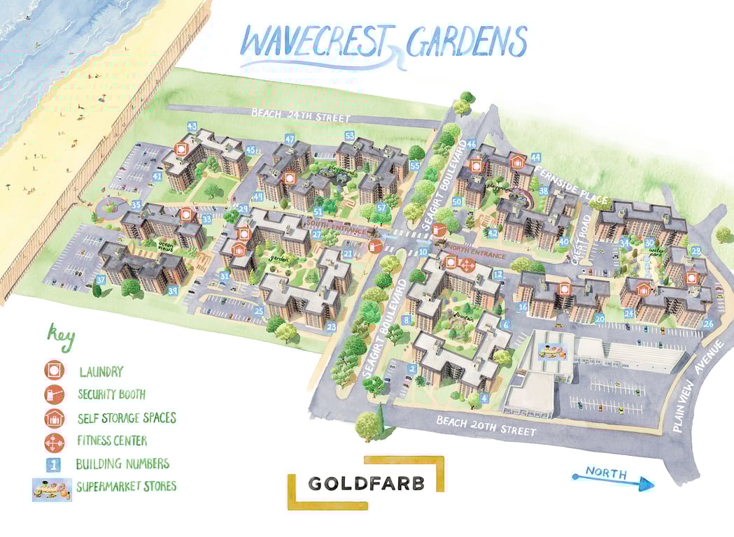 Laura Hallett Goldfarb Properties Development Map