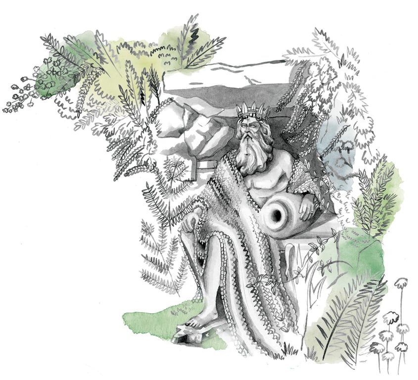 Laura Hallett Spot Illustration for the National Trust