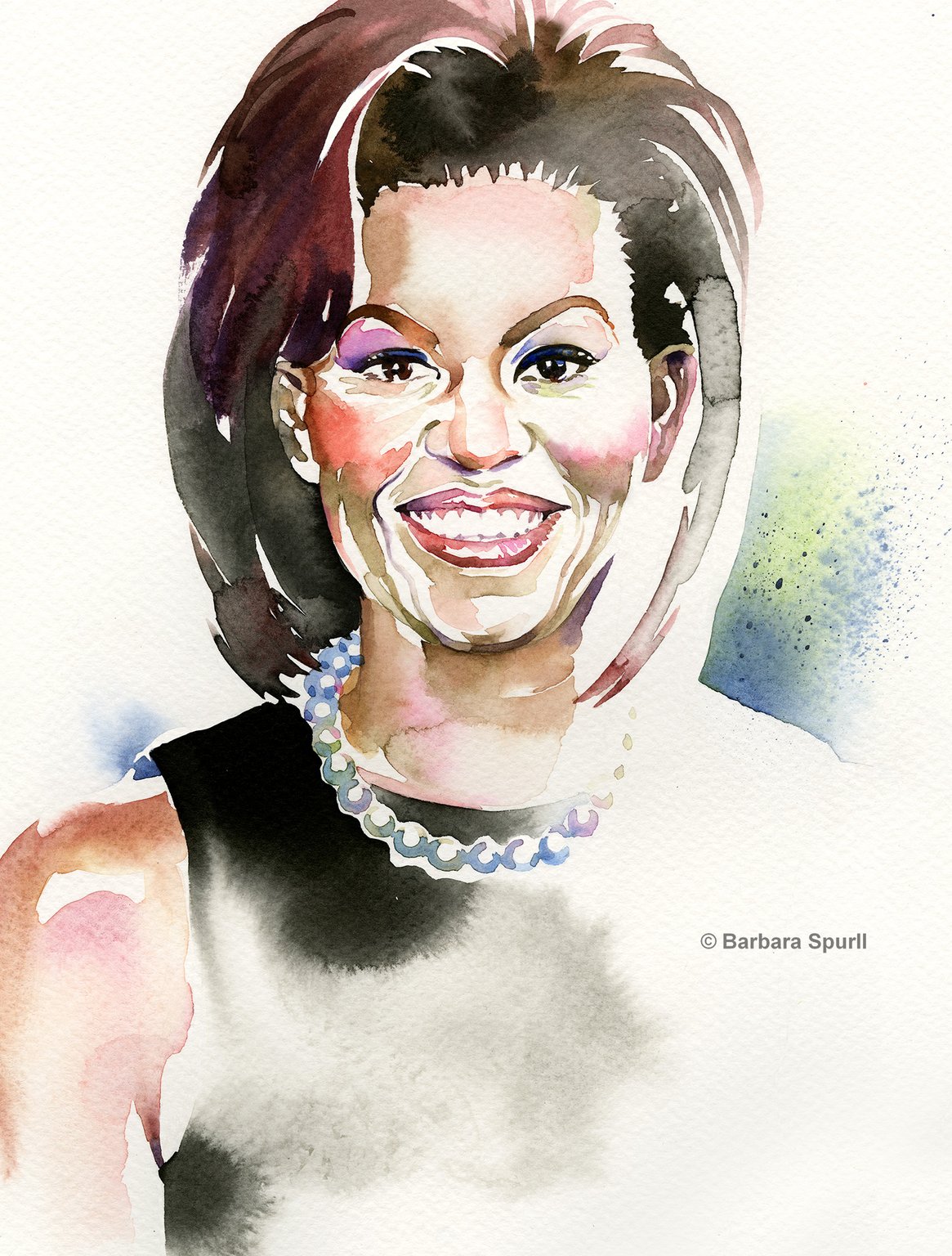 Barbara Spurll Michelle Obama