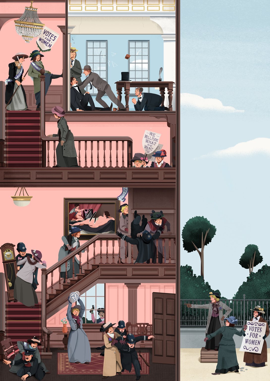 Nathan Hackett suffragettes