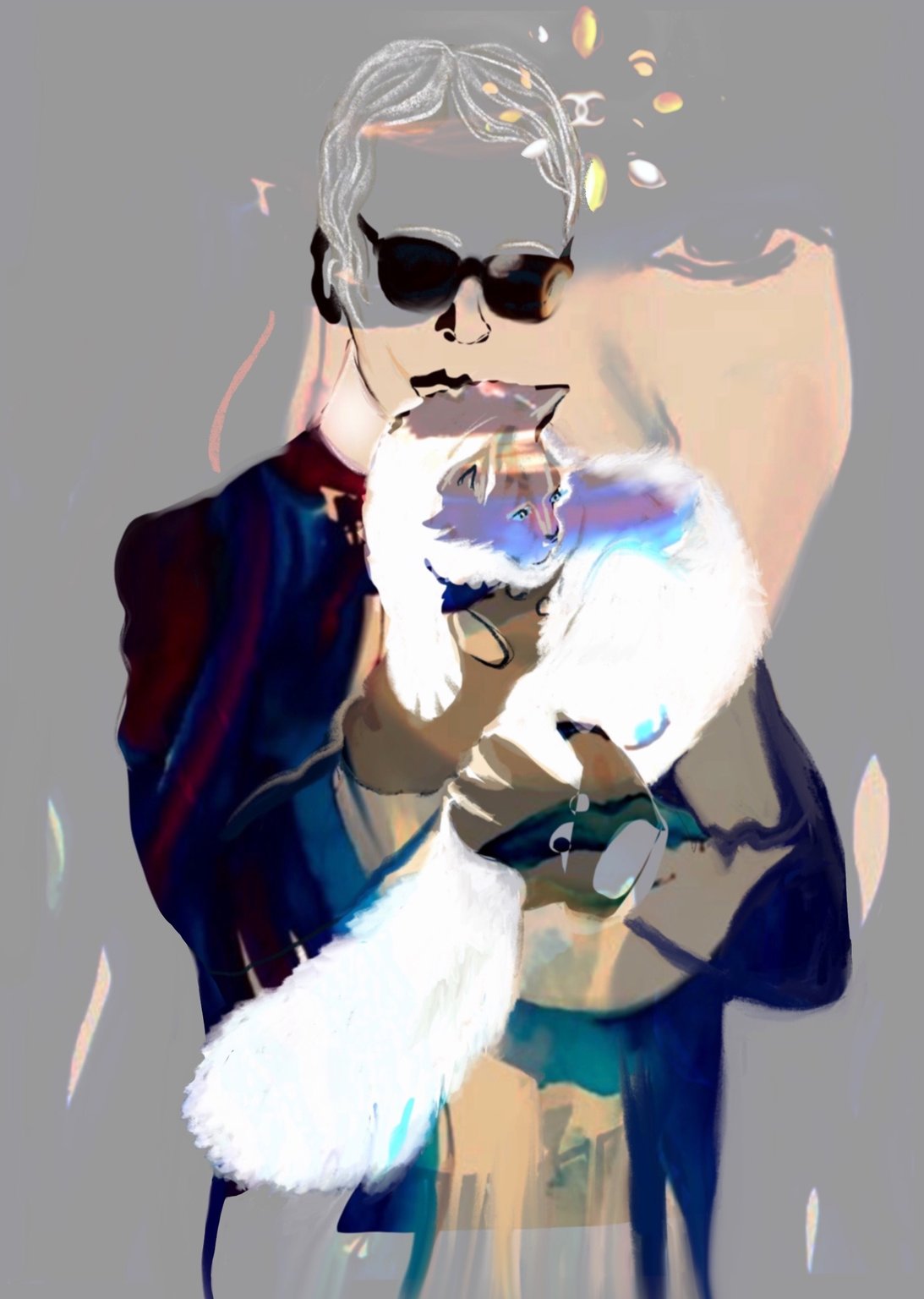 Martine Spencer Karl Lagerfeld