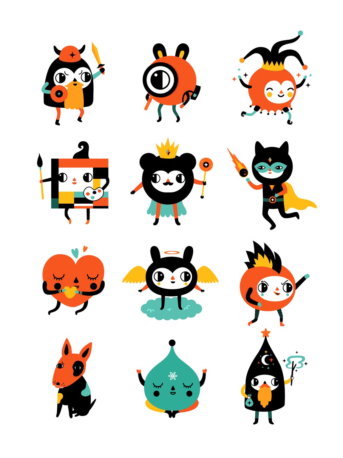 Muxxi Character Archetypes