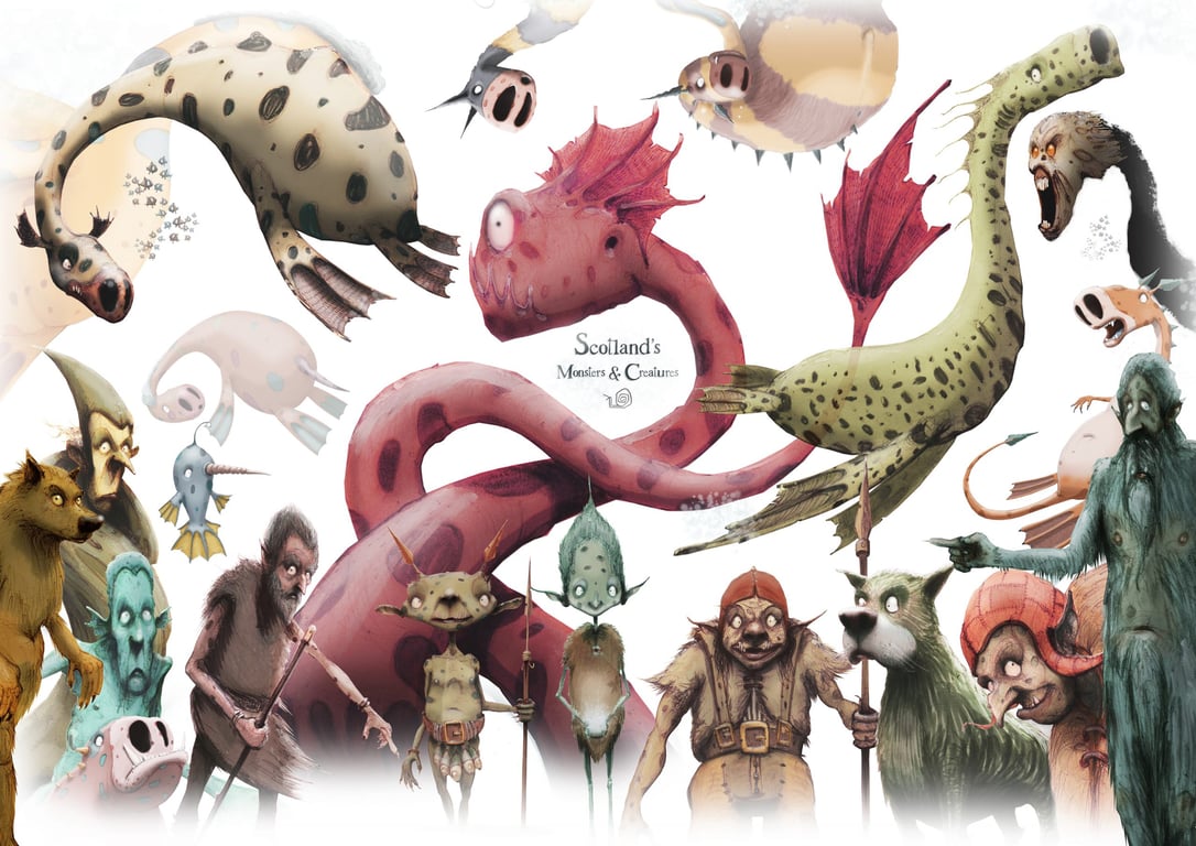 Iain Carroll SCOTTISH MONSTERS