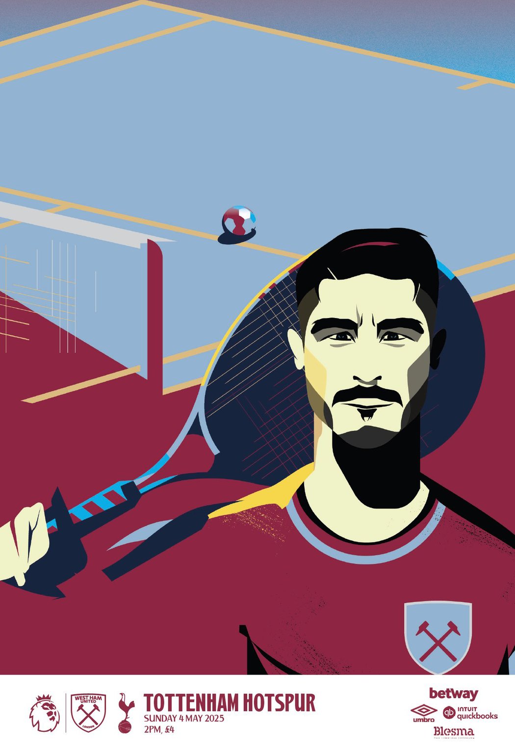 Marcus Marritt West Ham United FC – Programme cover