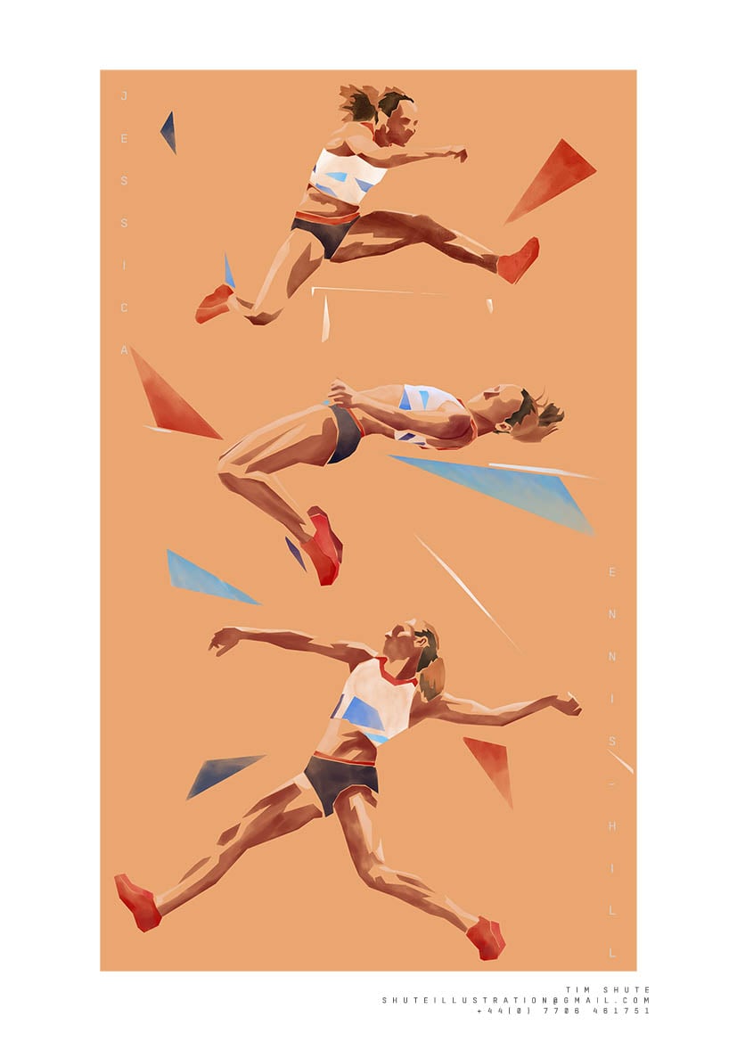 Tim Shute Jessica Ennis