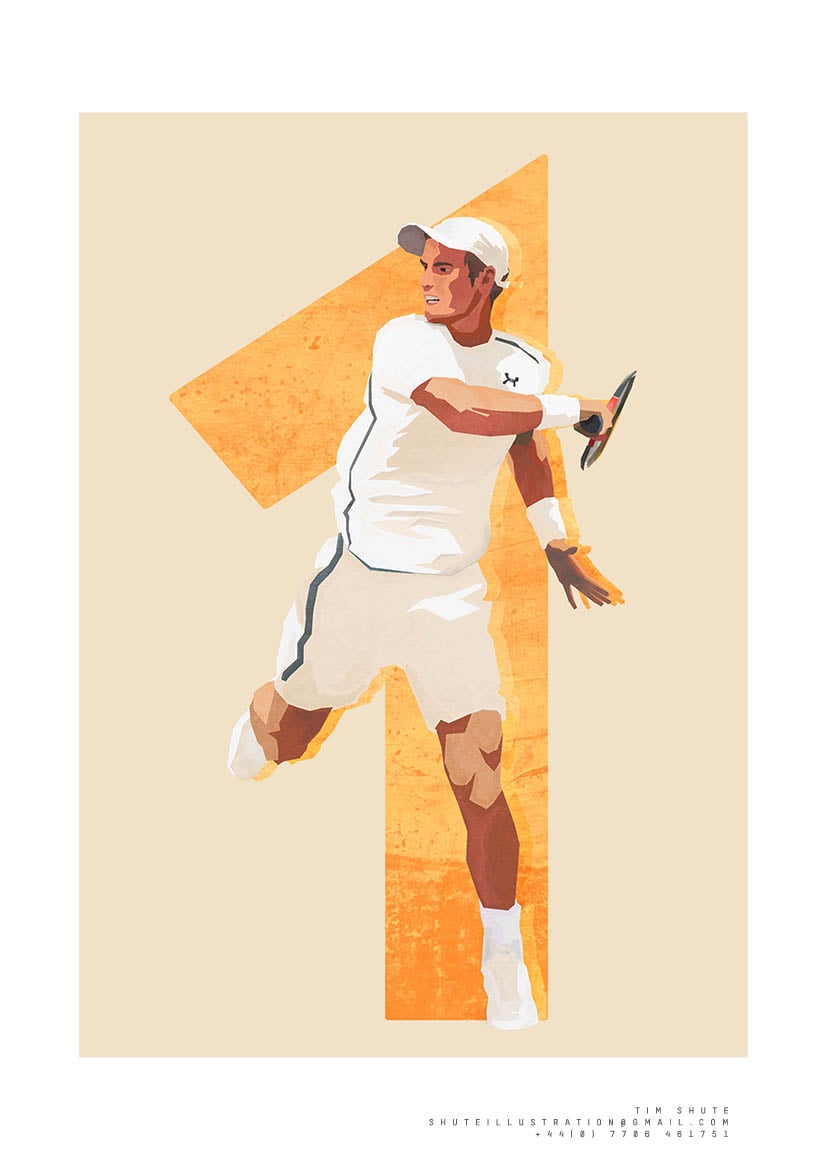 Tim Shute Andy Murray – No.1