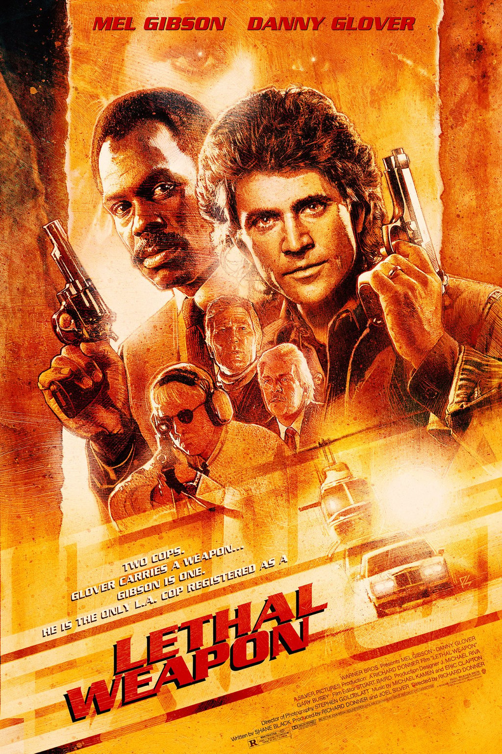 Paul Shipper Lethal Weapon 30th Anniversary Poster