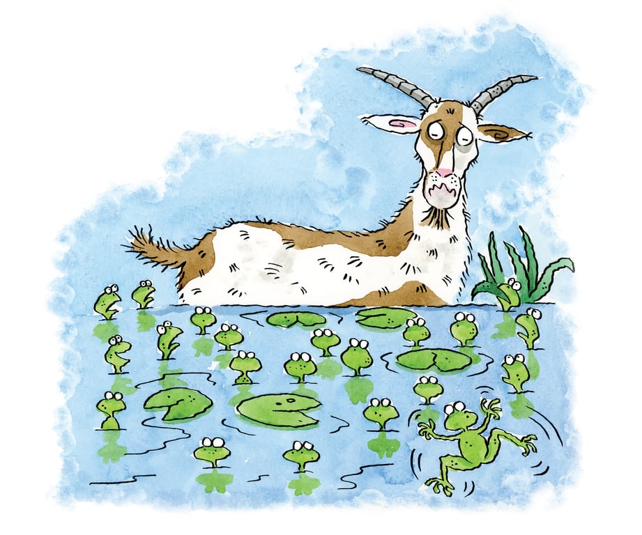 Rob Page B.A (hons) Design, M.A Illustration Froggy surprise – Eleven Quirky Bedtime Stories book
