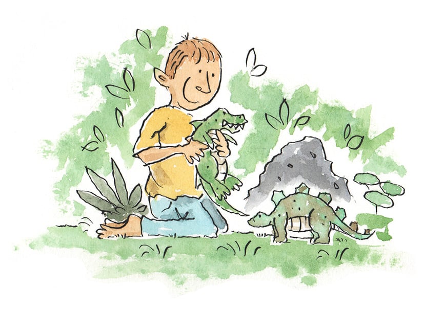 Rob Page B.A (hons) Design, M.A Illustration dinosaurs