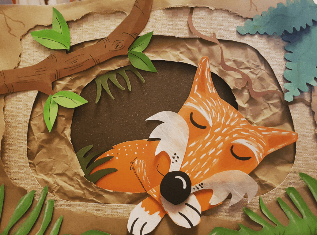 Gemma Lorente-Shore Fox Paper cut