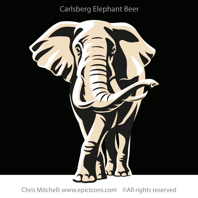 Chris Mitchell - Epic Icons Carlsberg Elephant Beer Icon