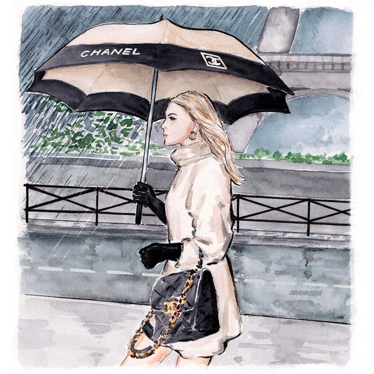 Anna Wijnands A rainy day in Paris