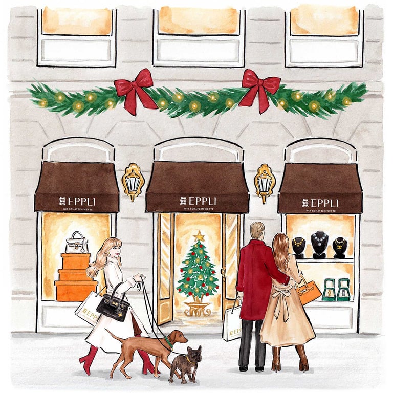 Anna Wijnands Christmas card for Eppli