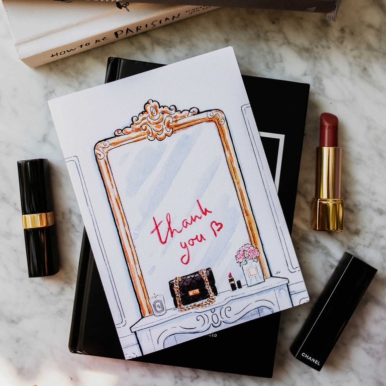 Anna Wijnands Hallmark Thank you card