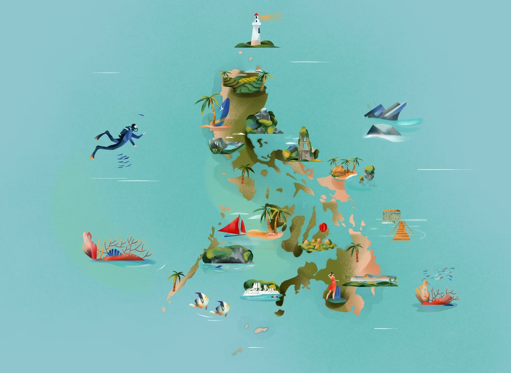 Jia-yi Liu Philippines map