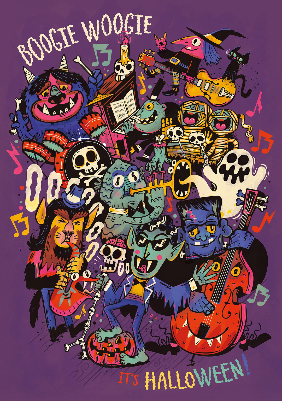 Chris Dickason Boogie Woogie Halloween Band