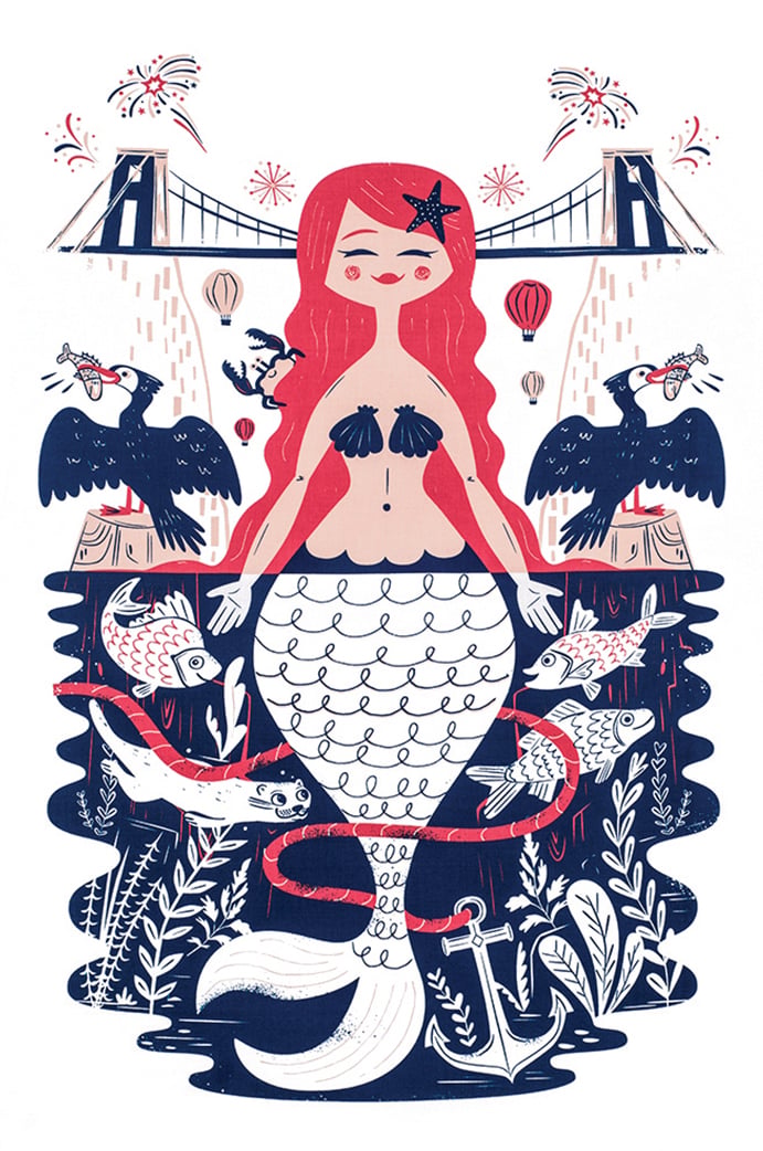 Chris Dickason Chris Dickason Beautiful Bristol Mermaid