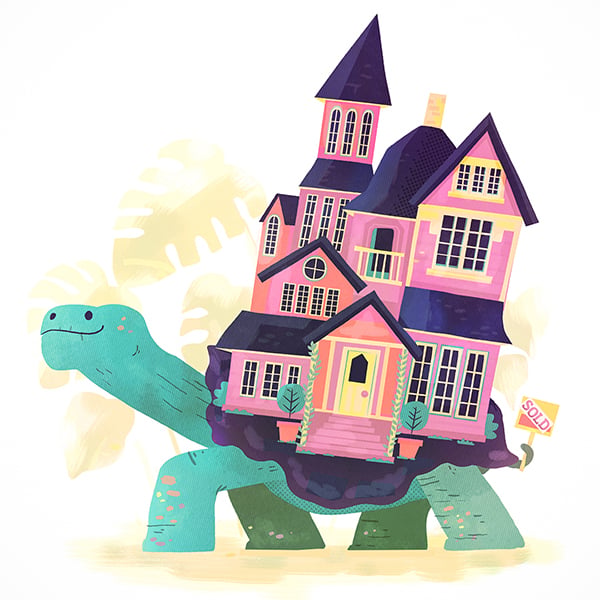 Chris Dickason Chris Dickason Slow Mover Tortoise and House