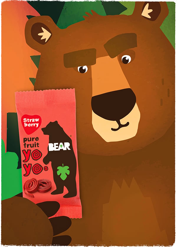 Chris Dickason BEAR Mascot and brand world by Chris Dickason
