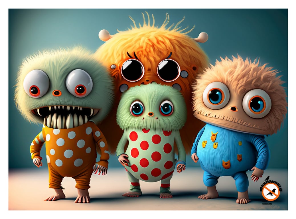 MaRikworld Baby monsters