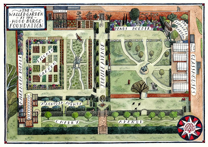 Helen Cann The Walled Garden at the Hugo Burge Foundation