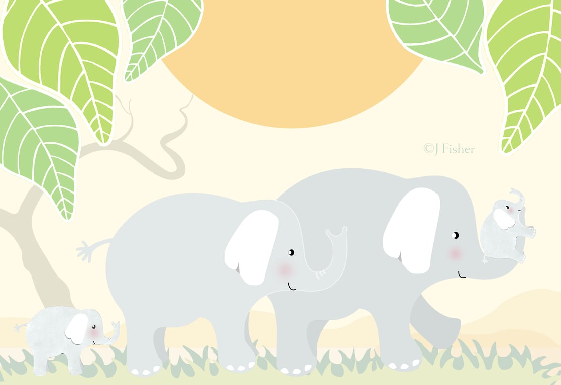 Jan Fisher An Elephant day