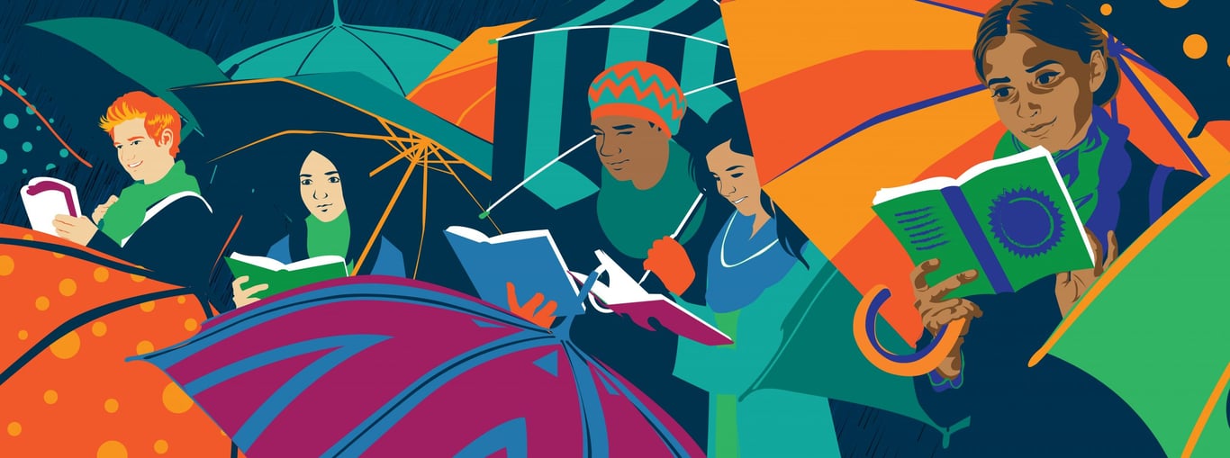 Kathryn Rosa Miller Autumn is Brighter with Books – banner