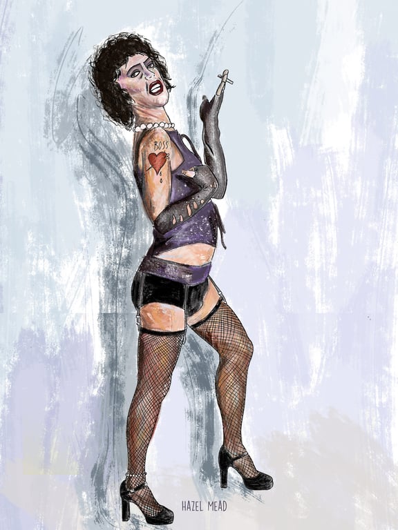 Hazel Mead Frankenfurter Digital Portrait