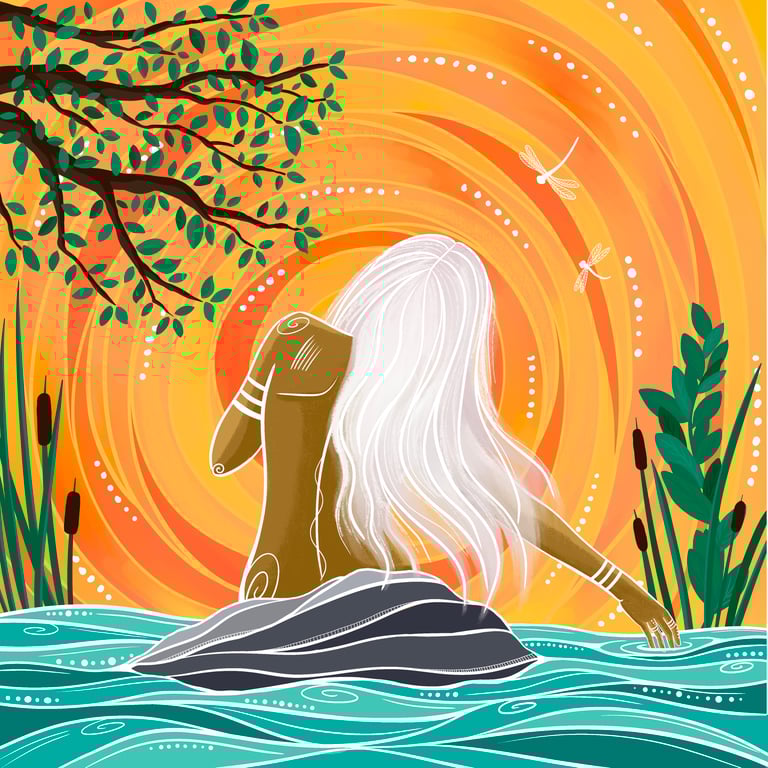 Jacquie O'Neill Solstice Sunrise Swim