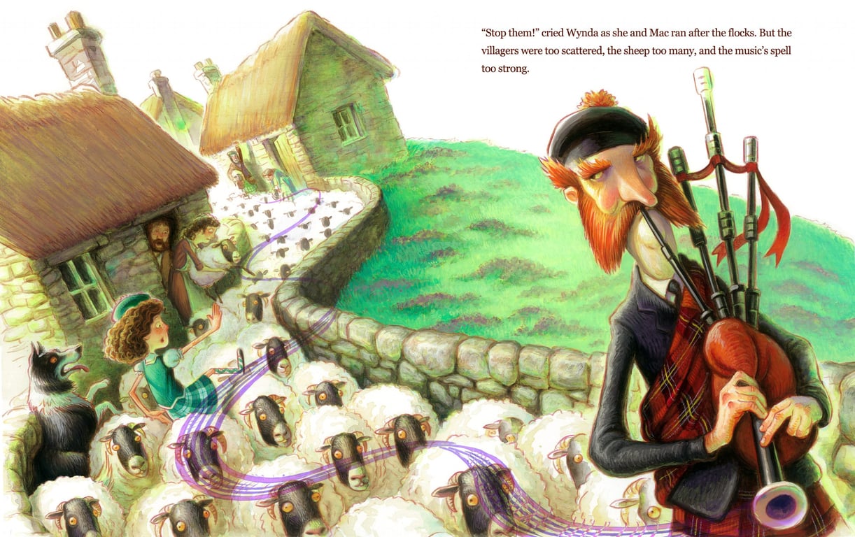 Jeff Crosby The Plaid Piper of Lamblin: the Piper