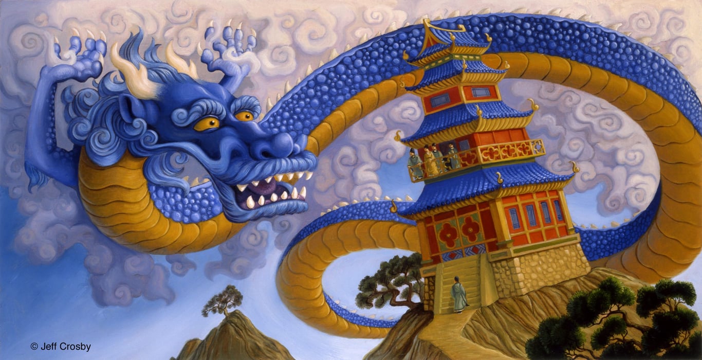 Jeff Crosby Chinese Sky Dragon