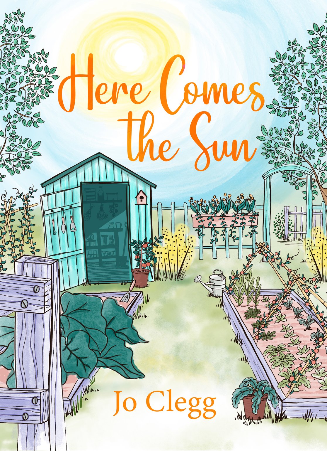 Jacquie O'Neill Here Comes The Sun Audio Book Cover