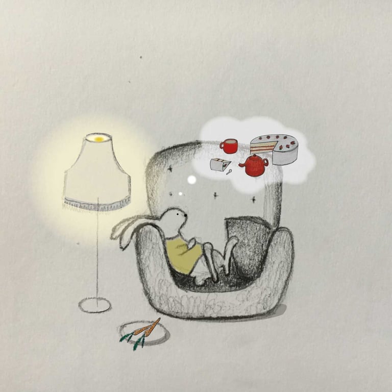 Lorna Gibson / Toots Design Dreaming of cake