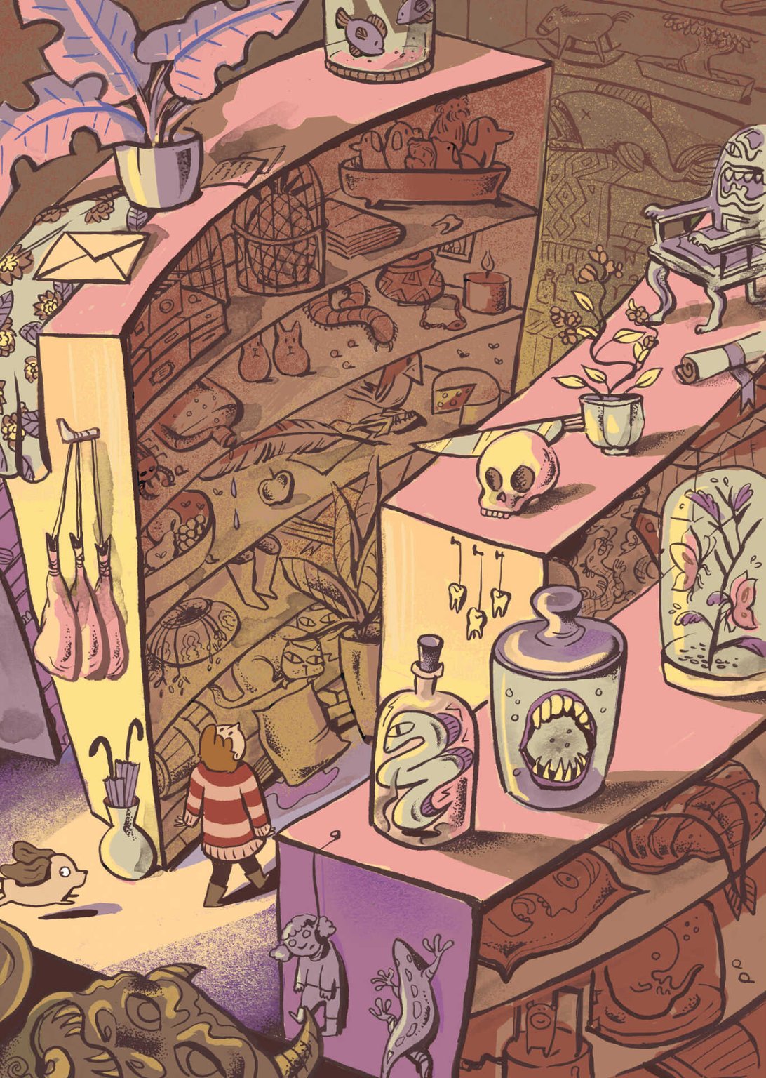 Rina Jost page from graphic novel