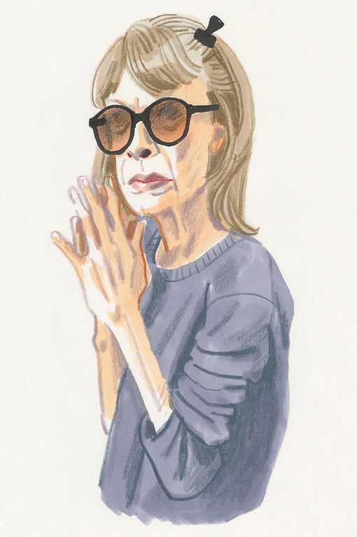 Character Illustrations Curated by Martin Colyer Joan Didion