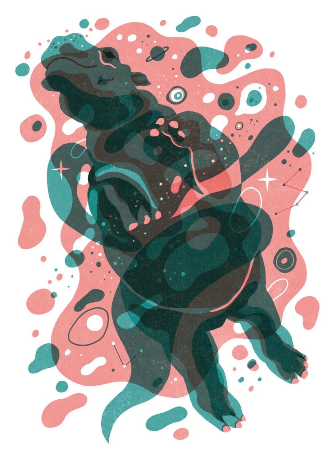 Dave Bain Oracle card deck illustration