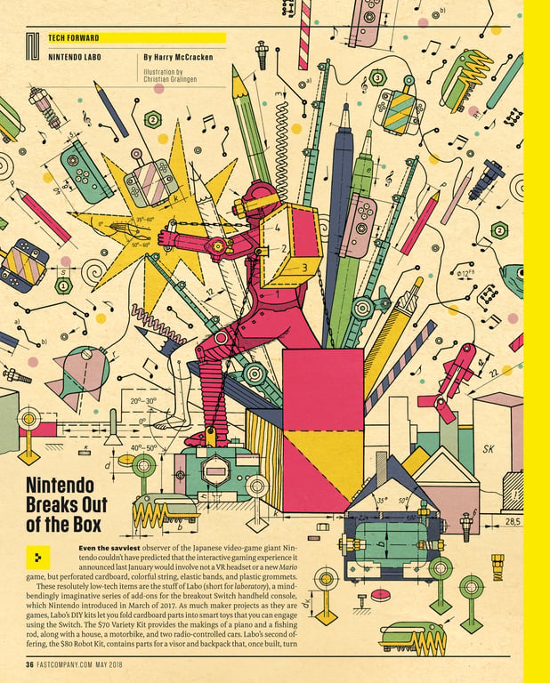 Christian Gralingen Nintendo Labo / Fast Company
