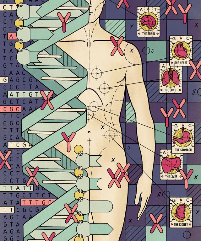 Christian Gralingen Genetic Fortune Telling / New Scientist Magazine