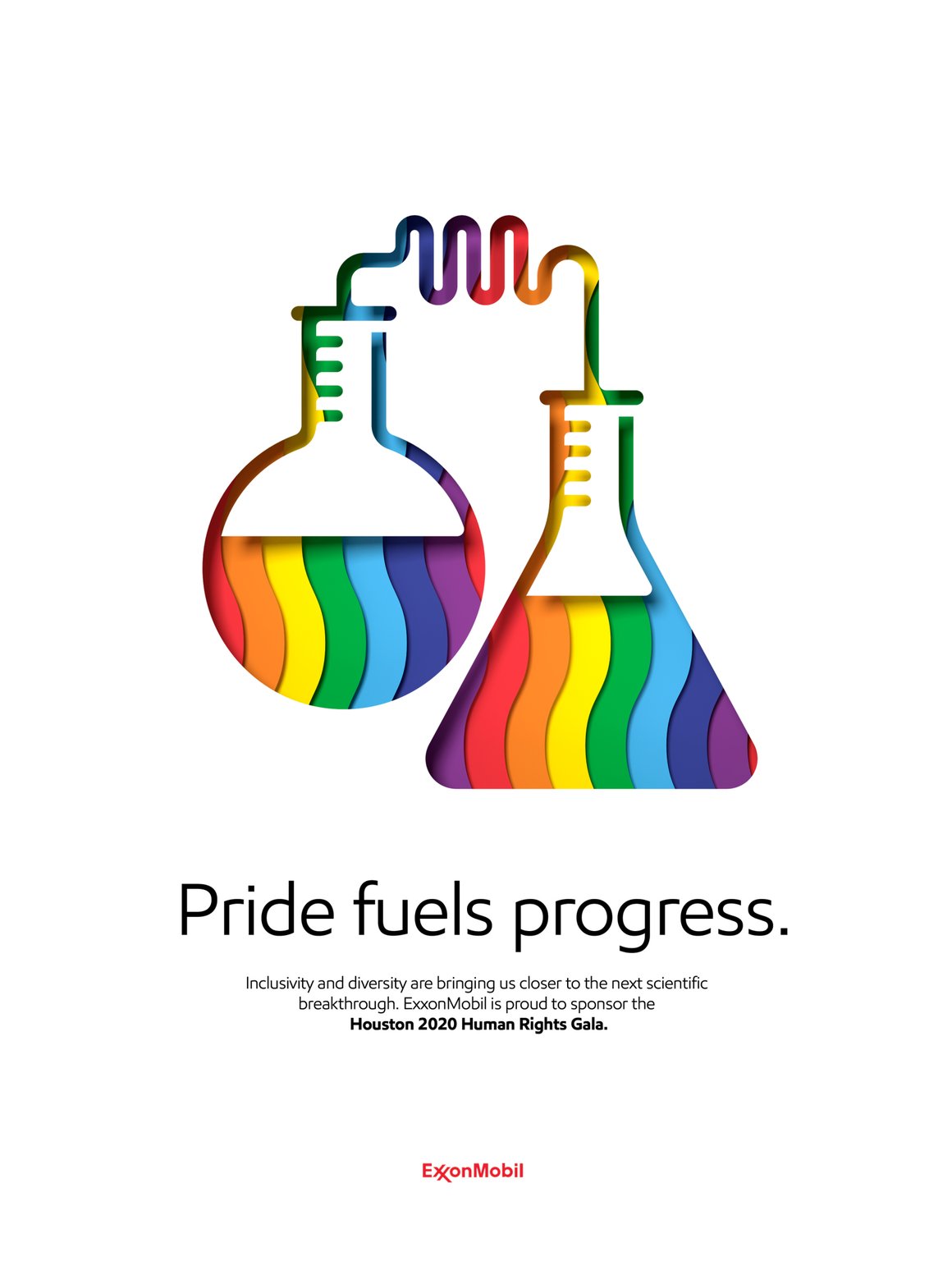 Edu Fuentes Pride Fuels Progress : Exxon Mobil