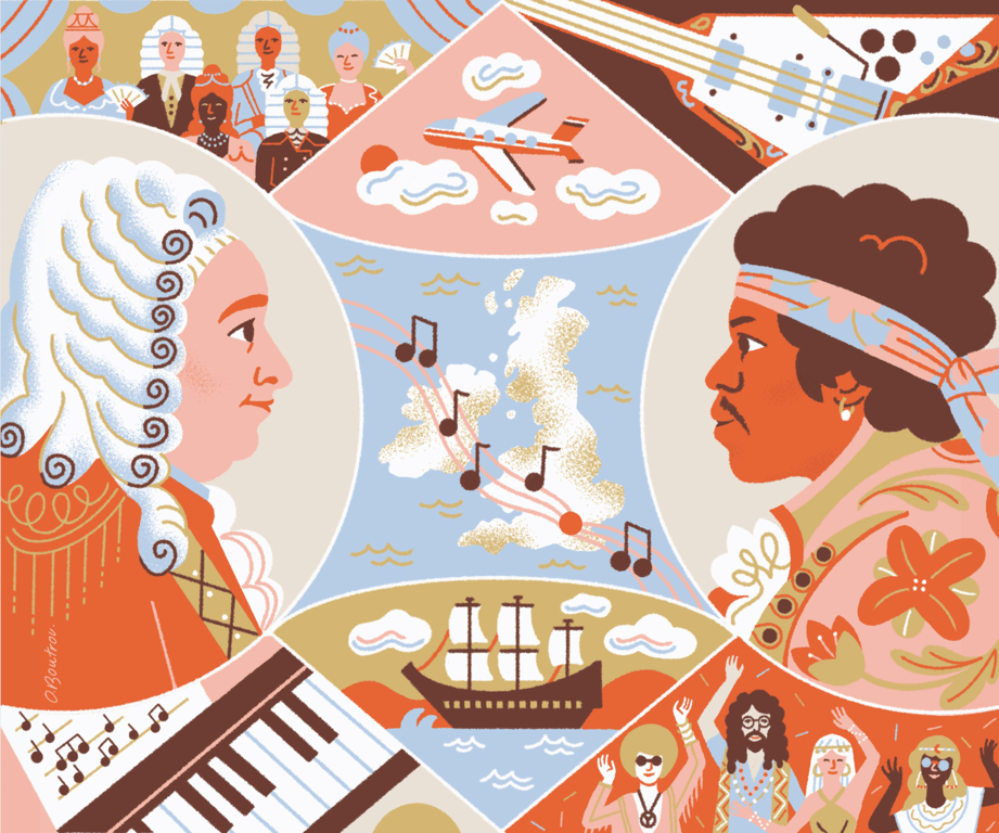 Character Illustrations Curated by Martin Colyer Handel & Hendrix House – Activity booklet