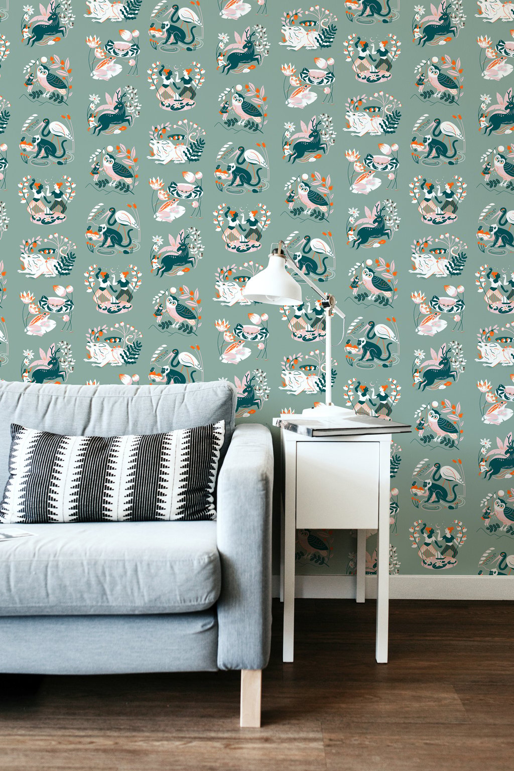 Olivia Boutrou Wallpaper design