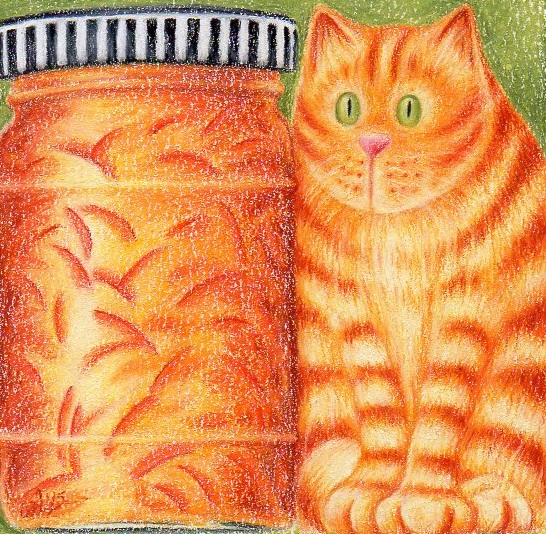 Val Macadam marmalade, cat