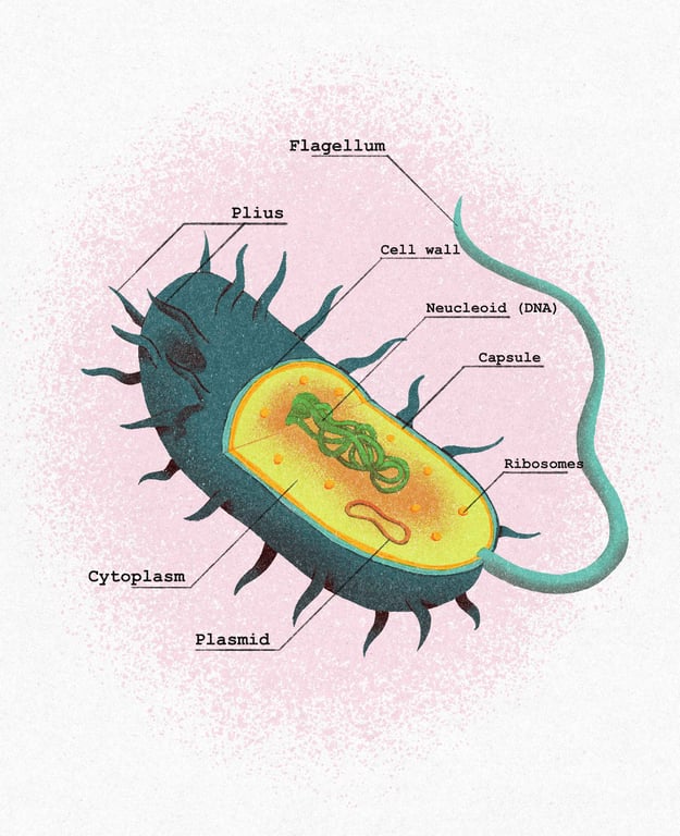 TS Wolfe Illustration Bacteria_Anatomy
