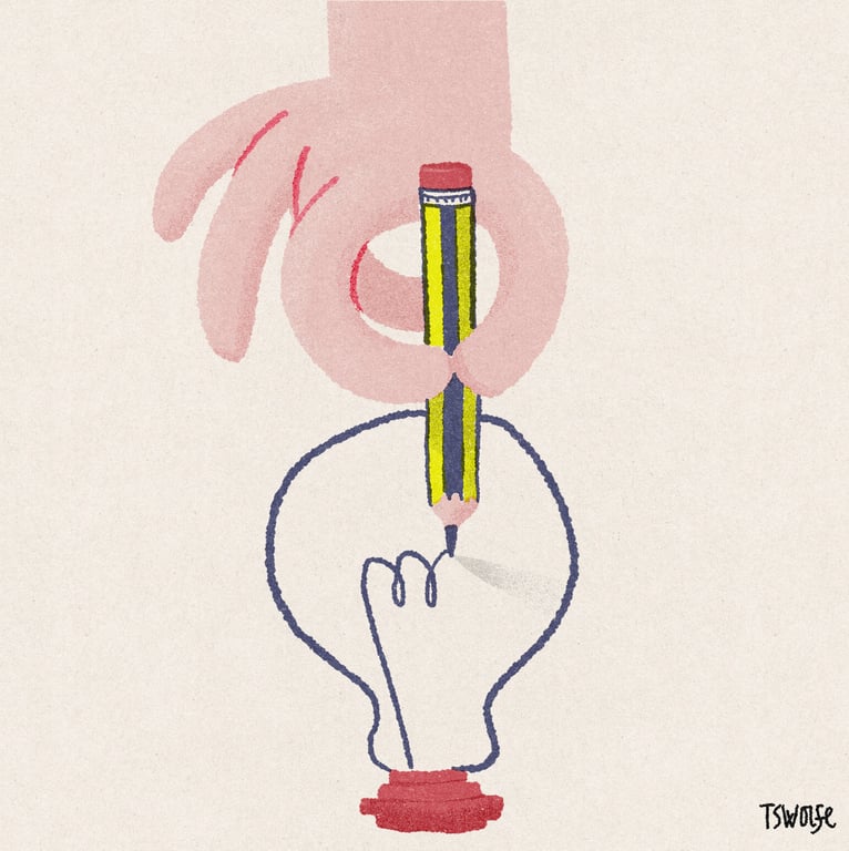 TS Wolfe Illustration Illuminating Illustration